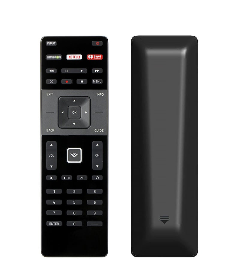 Vinabty New XRT122 LED HDTV TV Replace Remote Control with Amazon Netflix IHeart Keys for Vizio TV D39H-D0 D39HD0 D50U-D1 D50UD1 D55U-D1 D55UD1 D58U-D3 D58UD3 D65U-D2 D65UD2 E32-C1 E32C1 E32H-C1 E32HC1 E40-C2 - Image 1